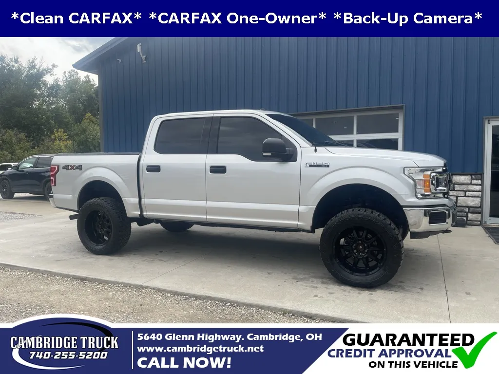 Silver 2018 Ford F-150 XLT for sale in Cambridge, OH