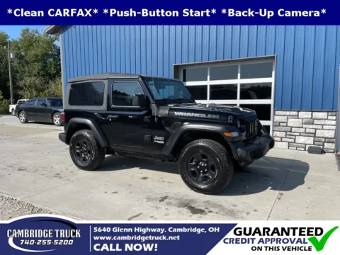 Black 2021 Jeep Wrangler Sport for sale in Cambridge, OH