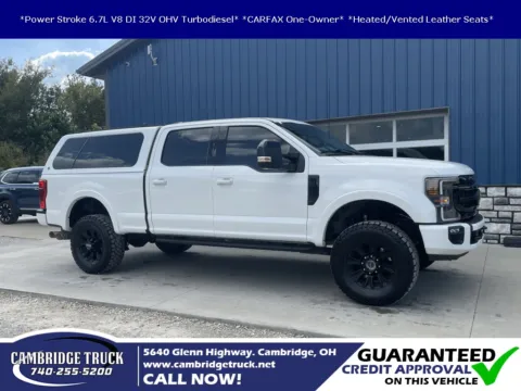 White 2021 Ford F-250SD Lariat for sale in Cambridge, OH