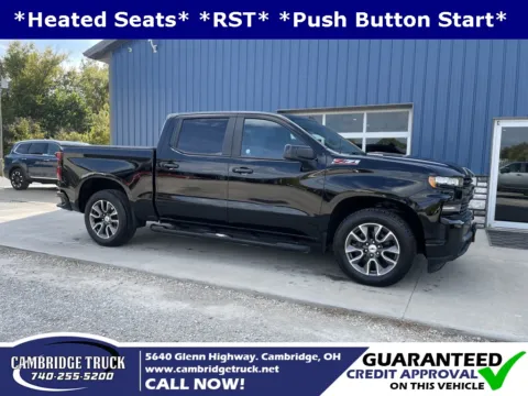 Black 2021 Chevrolet Silverado 1500 RST for sale in Cambridge, OH