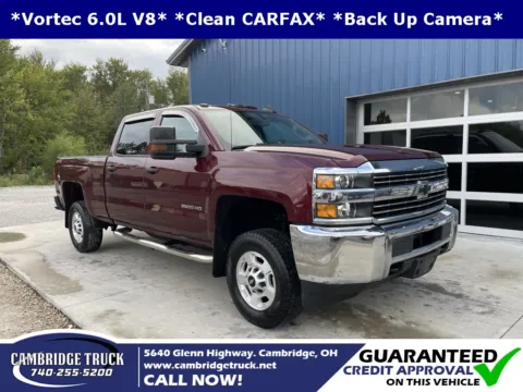 Red 2017 Chevrolet Silverado 2500HD Work Truck for sale in Cambridge, OH