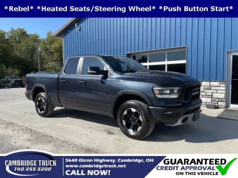 Blue 2019 Ram 1500 Rebel for sale in Cambridge, OH