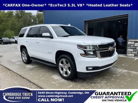 White 2019 Chevrolet Tahoe LT for sale in Cambridge, OH