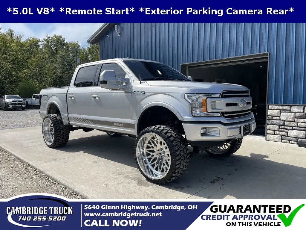 Silver 2018 Ford F-150 XLT for sale in Cambridge, OH