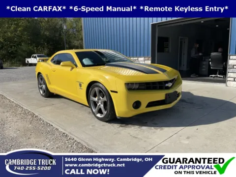 Yellow 2013 Chevrolet Camaro 2LT for sale in Cambridge, OH