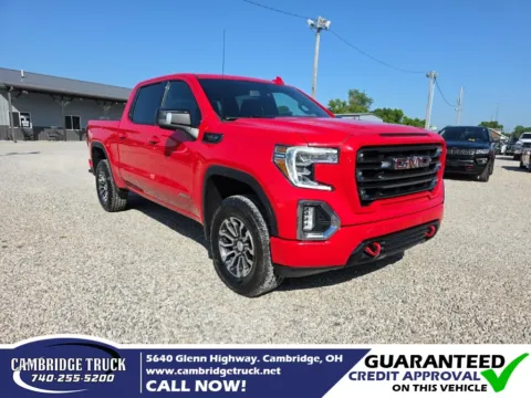 Red 2021 GMC Sierra 1500 AT4 for sale in Cambridge, OH
