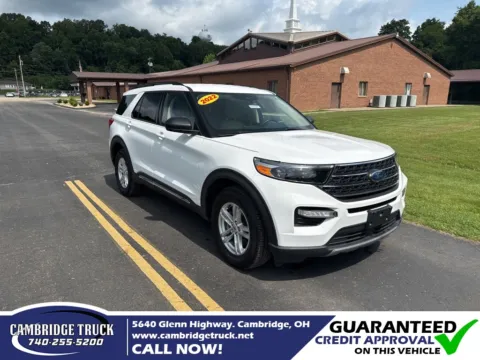 White 2022 Ford Explorer XLT for sale in Cambridge, OH