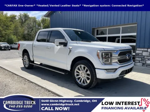 White 2022 Ford F-150 Limited for sale in Cambridge, OH
