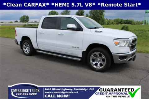 White 2022 Ram 1500 Big Horn/Lone Star for sale in Cambridge, OH