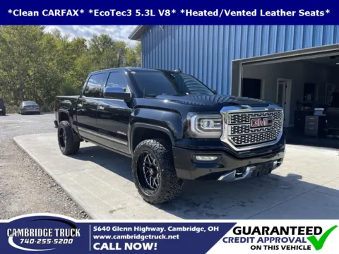 Black 2016 GMC Sierra 1500 Denali for sale in Cambridge, OH