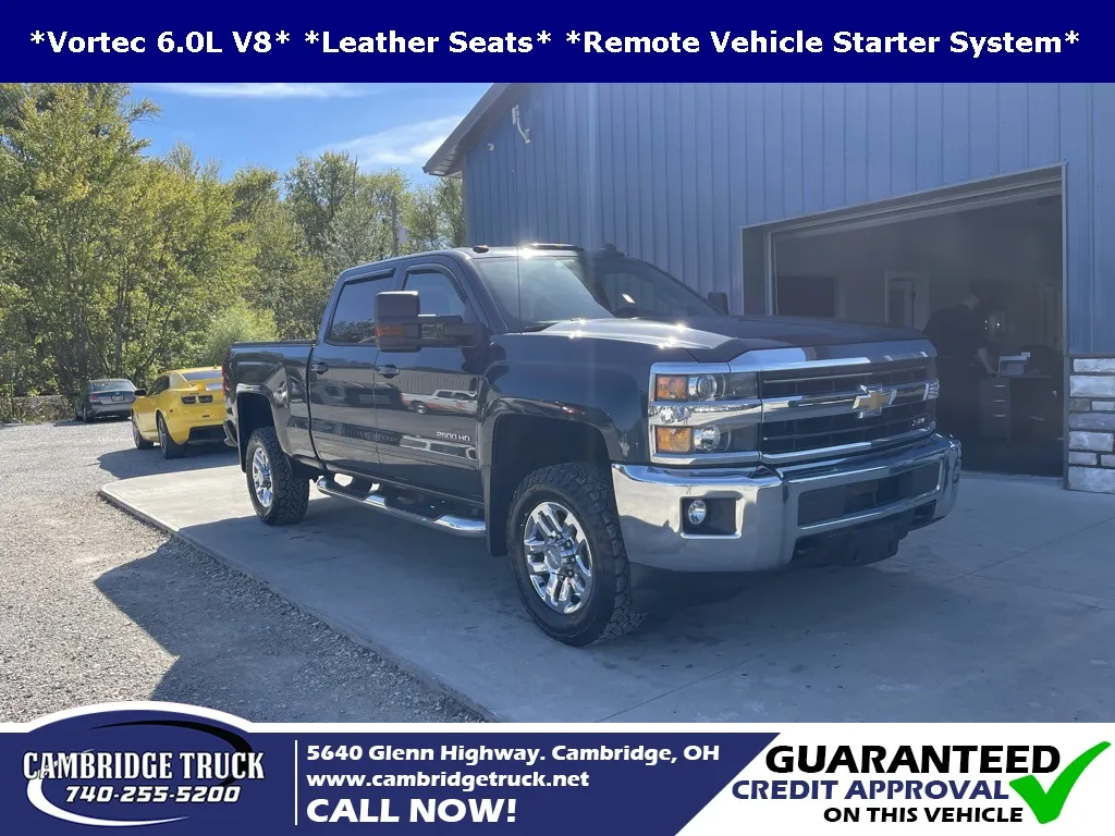 Gray 2018 Chevrolet Silverado 2500HD LT for sale in Cambridge, OH