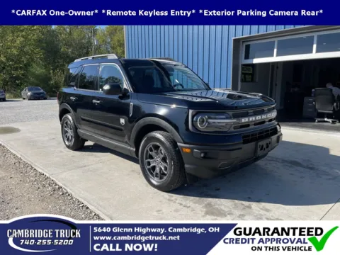 Black 2021 Ford Bronco Sport Big Bend for sale in Cambridge, OH