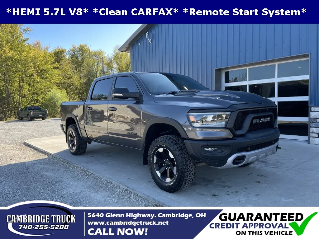 Gray 2021 Ram 1500 Rebel for sale in Cambridge, OH