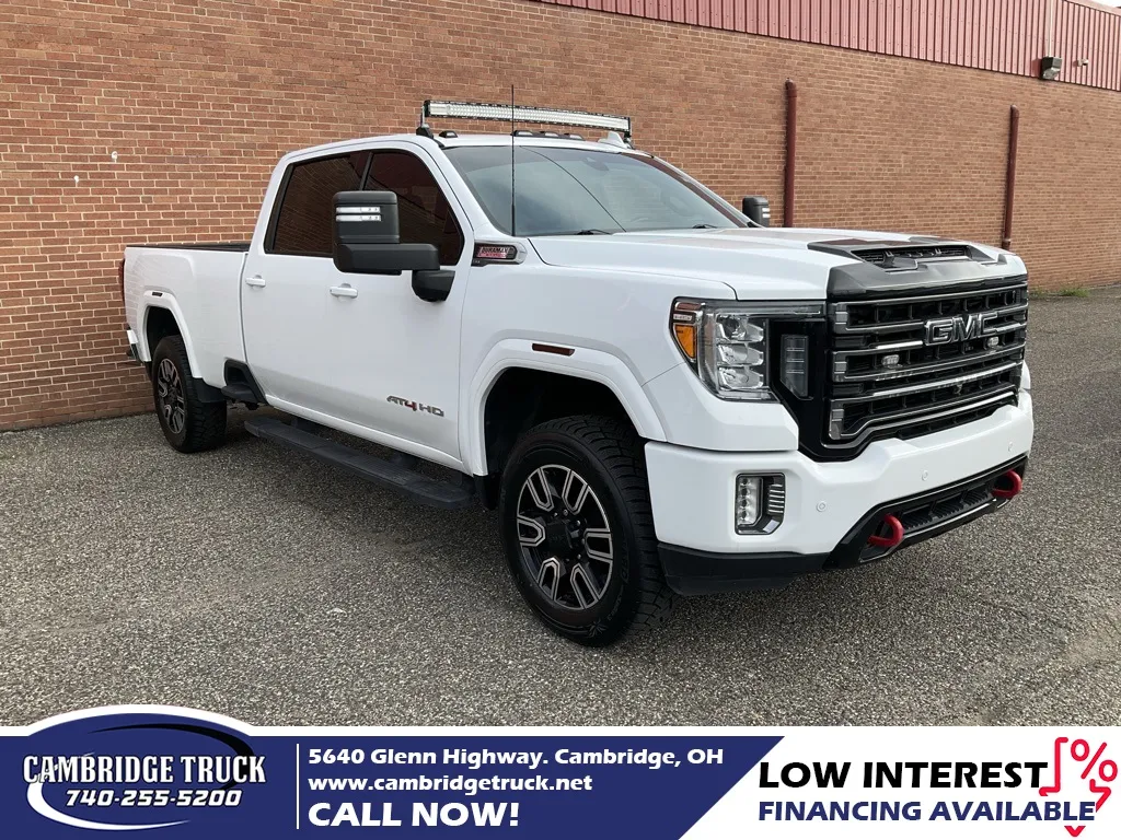 White 2020 GMC Sierra 2500HD AT4 for sale in Cambridge, OH