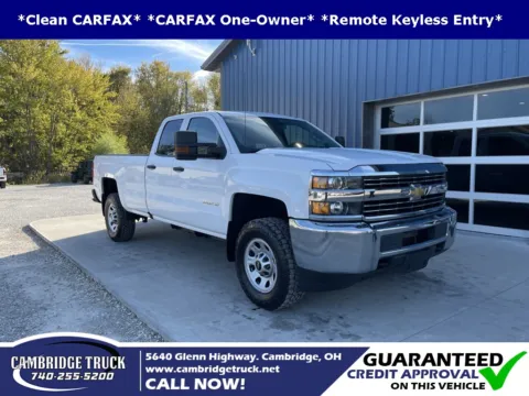 White 2018 Chevrolet Silverado 2500HD Work Truck for sale in Cambridge, OH
