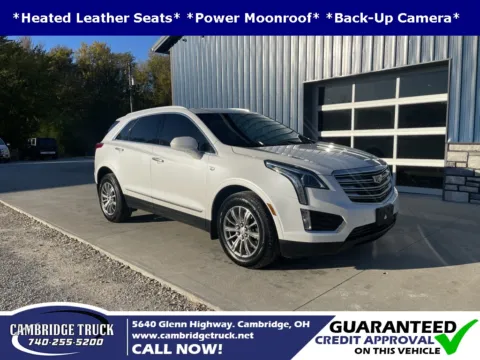 White 2017 Cadillac XT5 Luxury for sale in Cambridge, OH