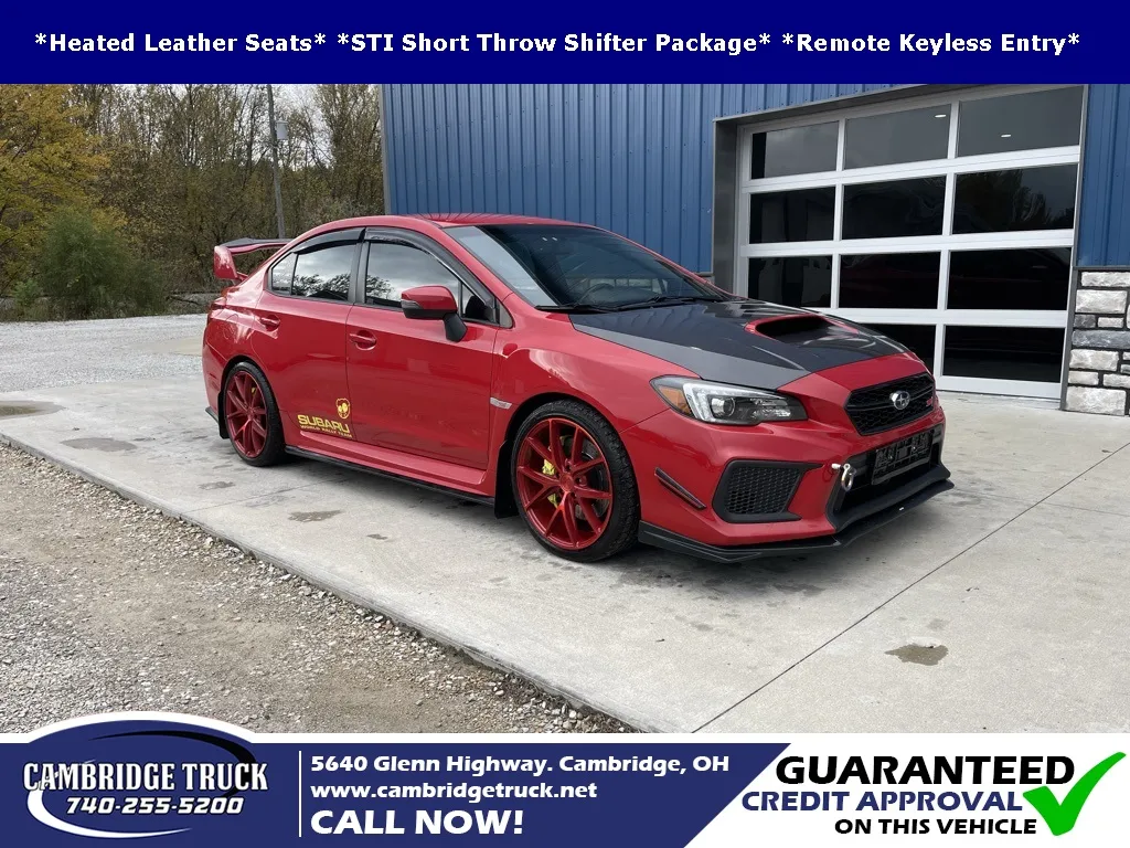 Red 2019 Subaru WRX STi for sale in Cambridge, OH