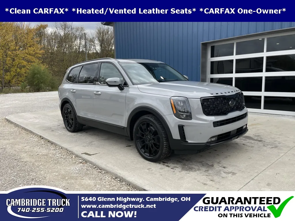 Gray 2021 Kia Telluride SX for sale in Cambridge, OH