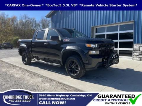 Black 2021 Chevrolet Silverado 1500 Custom Trail Boss for sale in Cambridge, OH