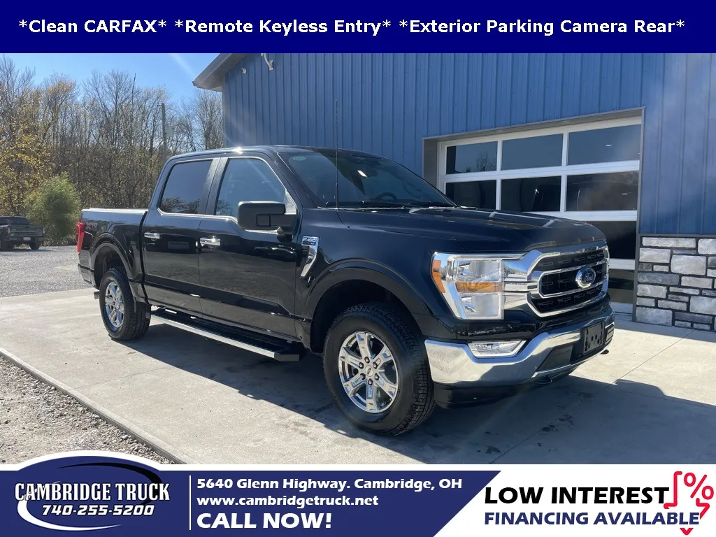 Black 2023 Ford F-150 XLT for sale in Cambridge, OH