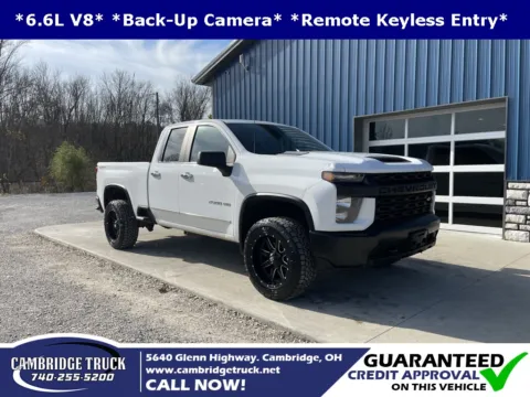 White 2021 Chevrolet Silverado 2500HD Work Truck for sale in Cambridge, OH