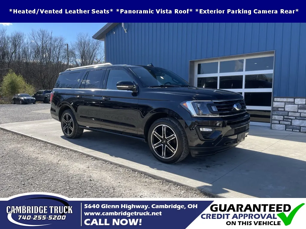 Black 2019 Ford Expedition Max Limited for sale in Cambridge, OH