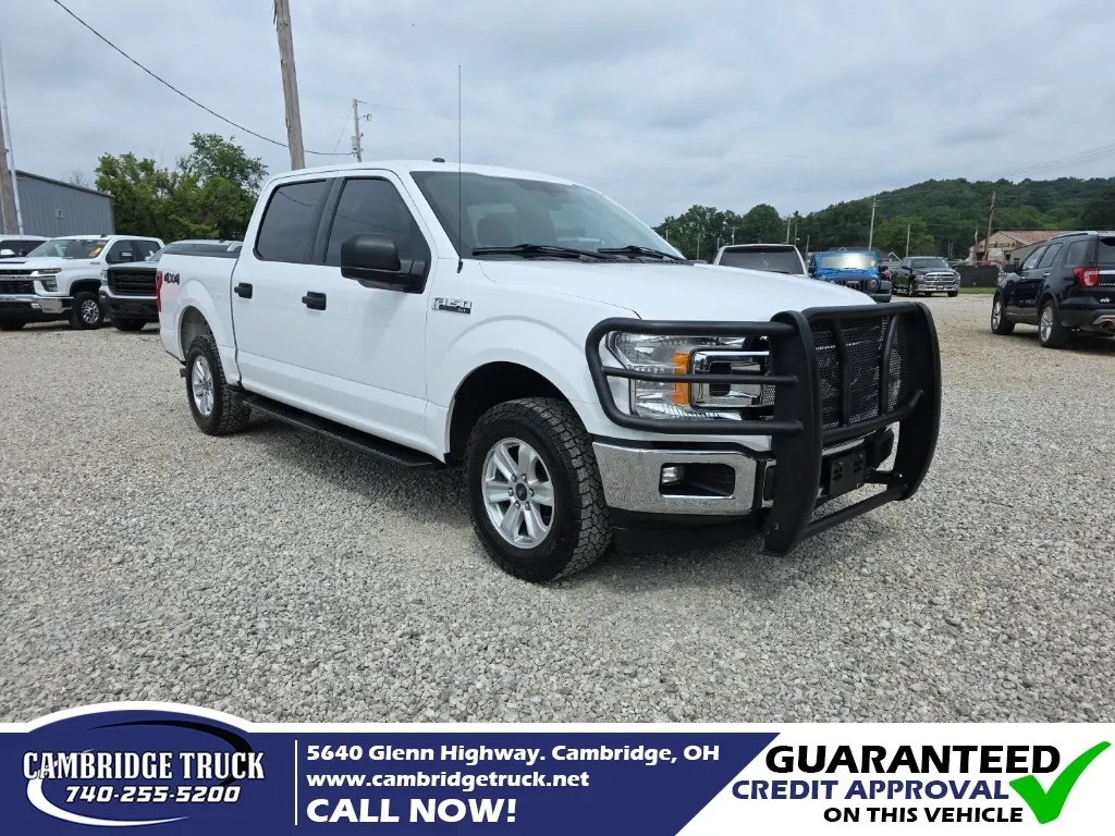 White 2018 Ford F-150 XLT for sale in Cambridge, OH