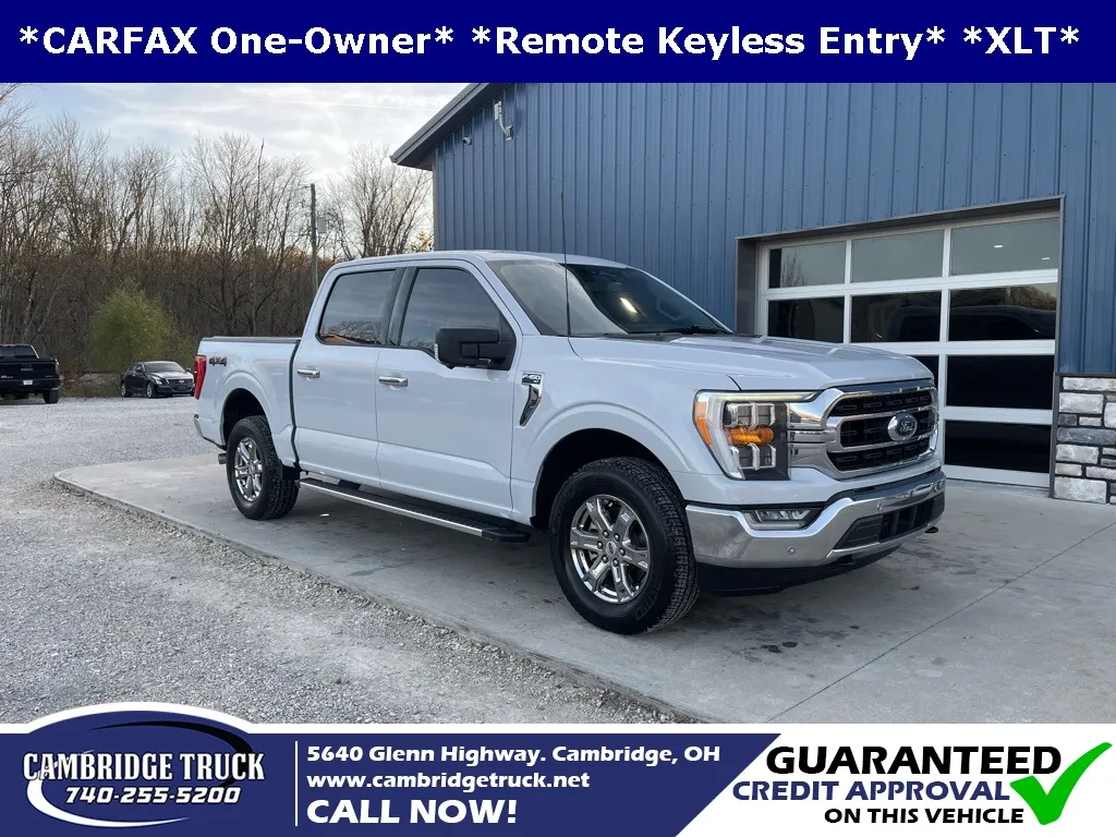 White 2022 Ford F-150 XLT for sale in Cambridge, OH