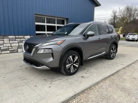 Another view of 2021 Nissan Rogue Platinum for sale in Cambridge, OH at Cambridge Truck