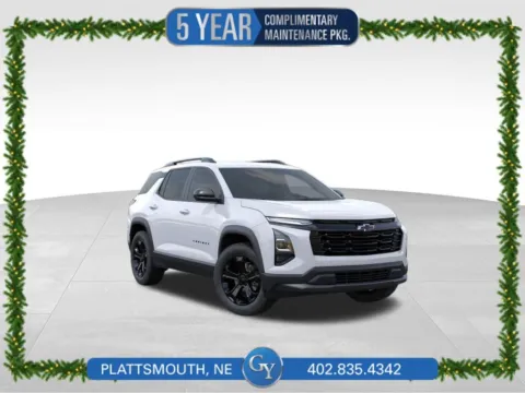 White 2026 Chevrolet Equinox LT for sale in Plattsmouth, NE