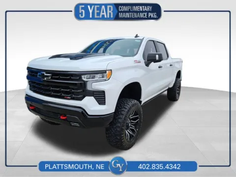 White 2025 Chevrolet Silverado 1500 LT Trail Boss for sale in Plattsmouth, NE