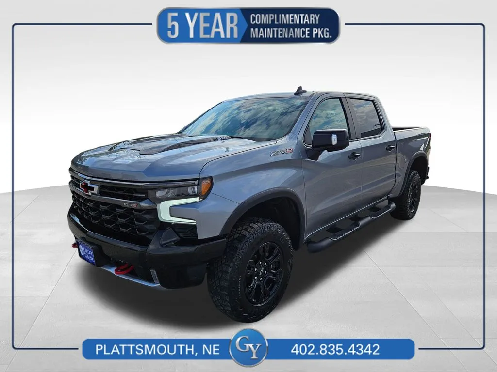 Gray 2023 Chevrolet Silverado 1500 ZR2 for sale in Plattsmouth, NE