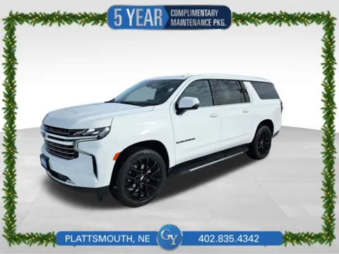 White 2022 Chevrolet Suburban LT for sale in Plattsmouth, NE