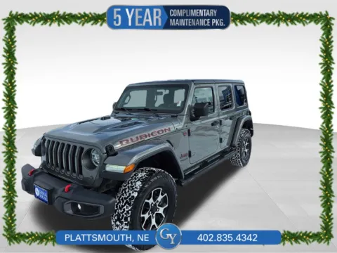 Gray 2020 Jeep Wrangler Unlimited Rubicon for sale in Plattsmouth, NE