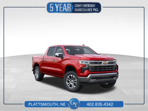 Red 2026 Chevrolet Silverado 1500 LTZ for sale in Plattsmouth, NE