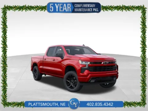 Red 2025 Chevrolet Silverado 1500 RST for sale in Plattsmouth, NE