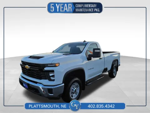 White 2025 Chevrolet Silverado 2500HD Work Truck for sale in Plattsmouth, NE