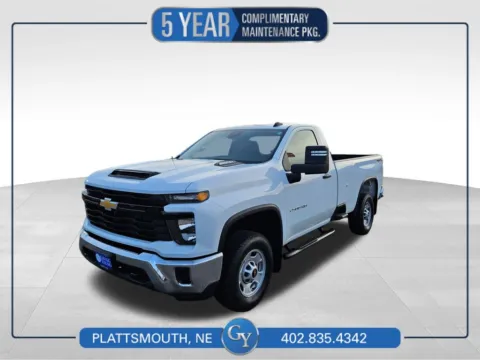 White 2025 Chevrolet Silverado 2500HD Work Truck for sale in Plattsmouth, NE