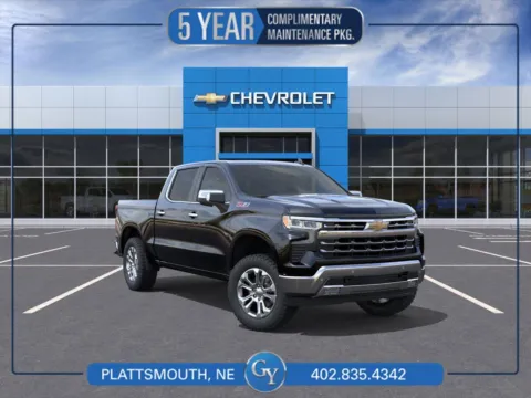 Black 2025 Chevrolet Silverado 1500 LTZ for sale in Plattsmouth, NE