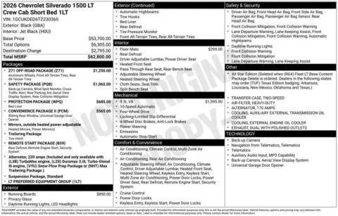 Photos of 2026 Chevrolet Silverado 1500 LT for sale in Plattsmouth, NE at Gregg Young Chevrolet Of Plattsmouth