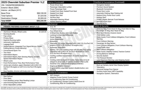 Photos of 2025 Chevrolet Suburban Premier for sale in Plattsmouth, NE at Gregg Young Chevrolet Of Plattsmouth