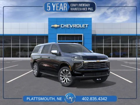 Black 2025 Chevrolet Suburban Premier for sale in Plattsmouth, NE
