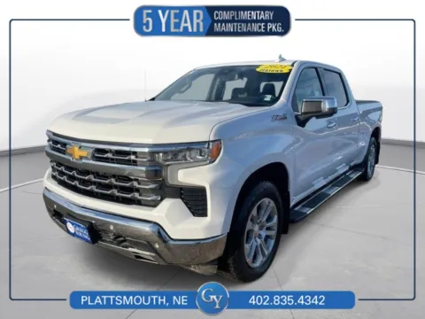 White 2023 Chevrolet Silverado 1500 LTZ for sale in Plattsmouth, NE