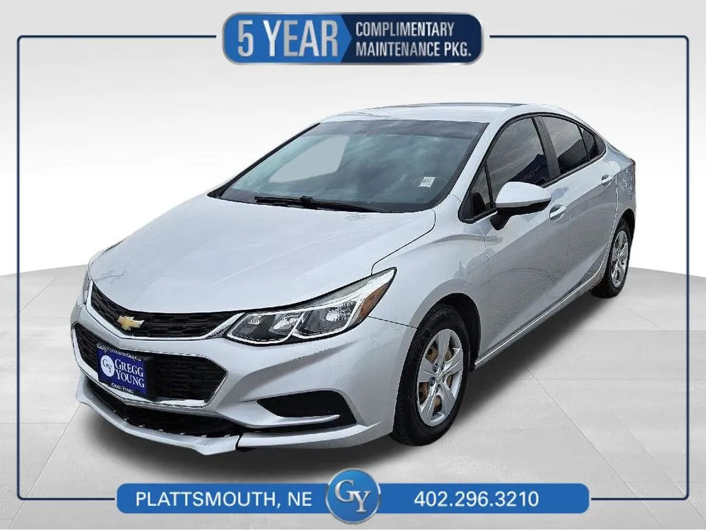 Silver 2017 Chevrolet Cruze LS for sale in Plattsmouth, NE