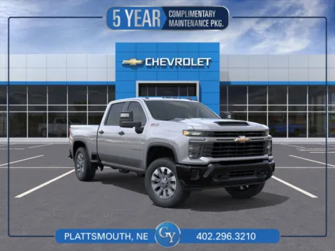 Gray 2026 Chevrolet Silverado 2500HD Custom for sale in Plattsmouth, NE