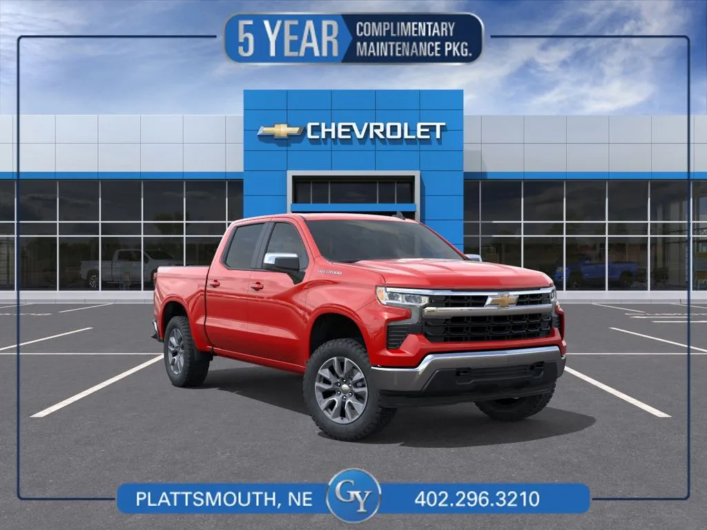 Red 2026 Chevrolet Silverado 1500 LT for sale in Plattsmouth, NE