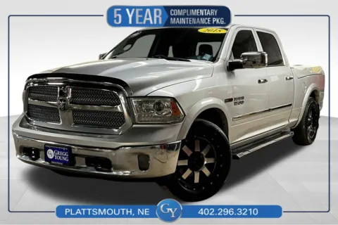 Silver 2015 Ram 1500 Laramie Longhorn for sale in Plattsmouth, NE