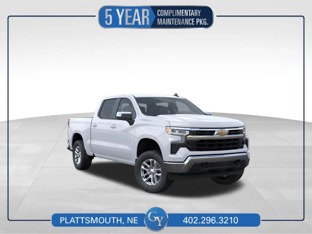 White 2026 Chevrolet Silverado 1500 LT for sale in Plattsmouth, NE