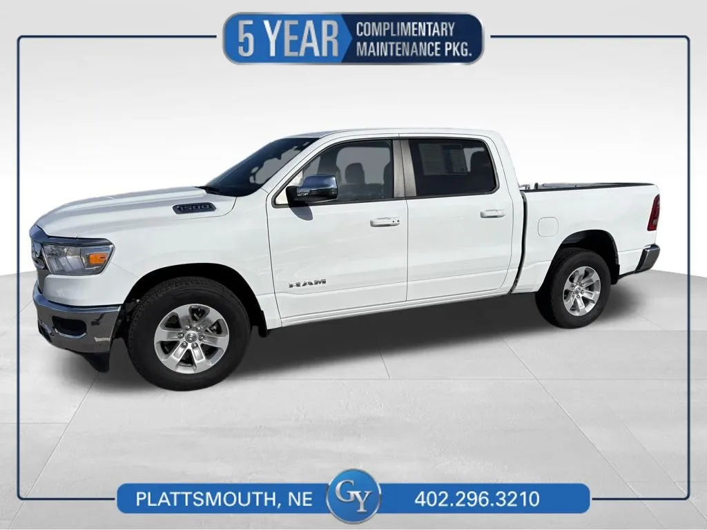 White 2024 Ram 1500 Laramie for sale in Plattsmouth, NE