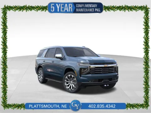 Blue 2025 Chevrolet Tahoe Premier for sale in Plattsmouth, NE